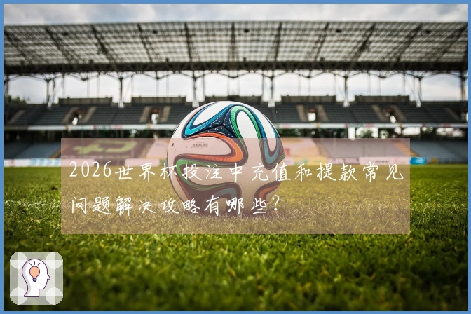 2026世界杯投注中充值和提款常见问题解决攻略有哪些？