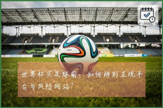世界杯买足球前，如何辨别正规平台与风险网站？